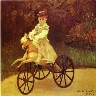 Jean Monet on a Mechanical Horse. 1872. Oil on canvas. Private collection, USA.jpg (29749 bytes)