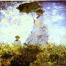 Monet, The Walk. Lady with a Parasol. 1875. Oil on canvas. National Gallery of Art, Washington DC, USA..jpg (49732 bytes)