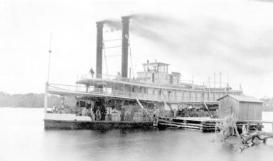 Paddlewheelers On The St. Johns by Virginia M. Cowart